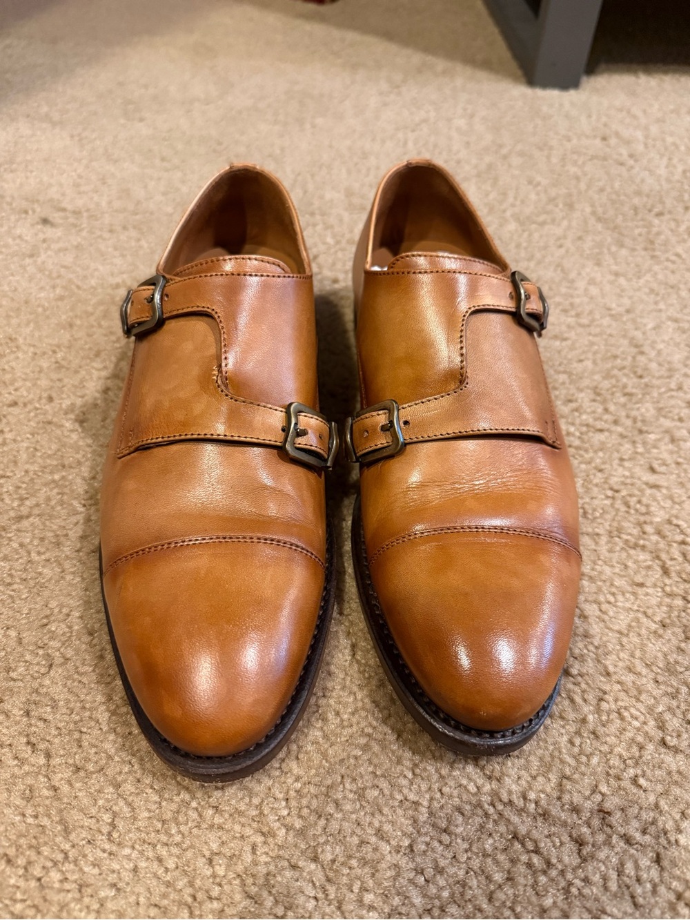 Taft Clothing Double Strap Dress Shoes